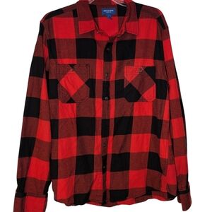🤑Arizona Red and Black Plaid Shirt